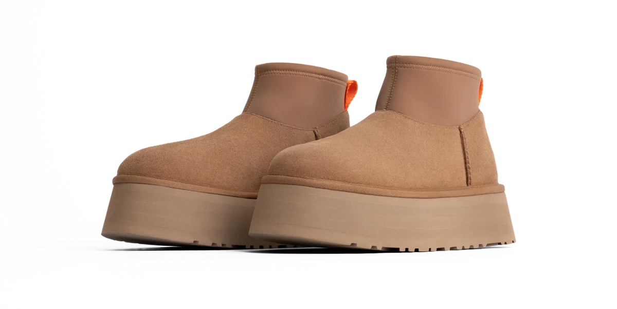Overkicks - UGG Classic Mini Dipper Boot Chestnut (Womens) (1168170-CHE) - vista trasera