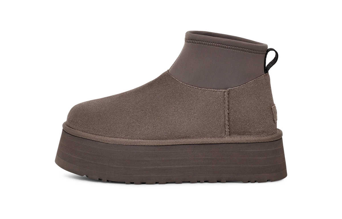 Overkicks - UGG Classic Mini Dipper Boot Thundercloud (Womens) (1168170-THND) - vista lateral