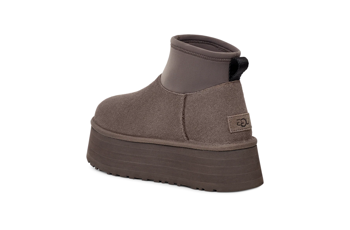 Overkicks - UGG Classic Mini Dipper Boot Thundercloud (Womens) (1168170-THND) - detalle suela