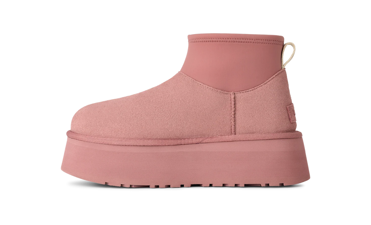 Overkicks - UGG Classic Mini Dipper Legwarmer Boot Pink Dawn (Womens) (1178990-PDW) - par completo