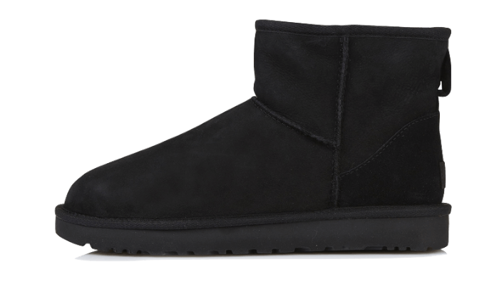Overkicks - UGG Classic Mini II Boot Black (1016222-BLK) - vista lateral