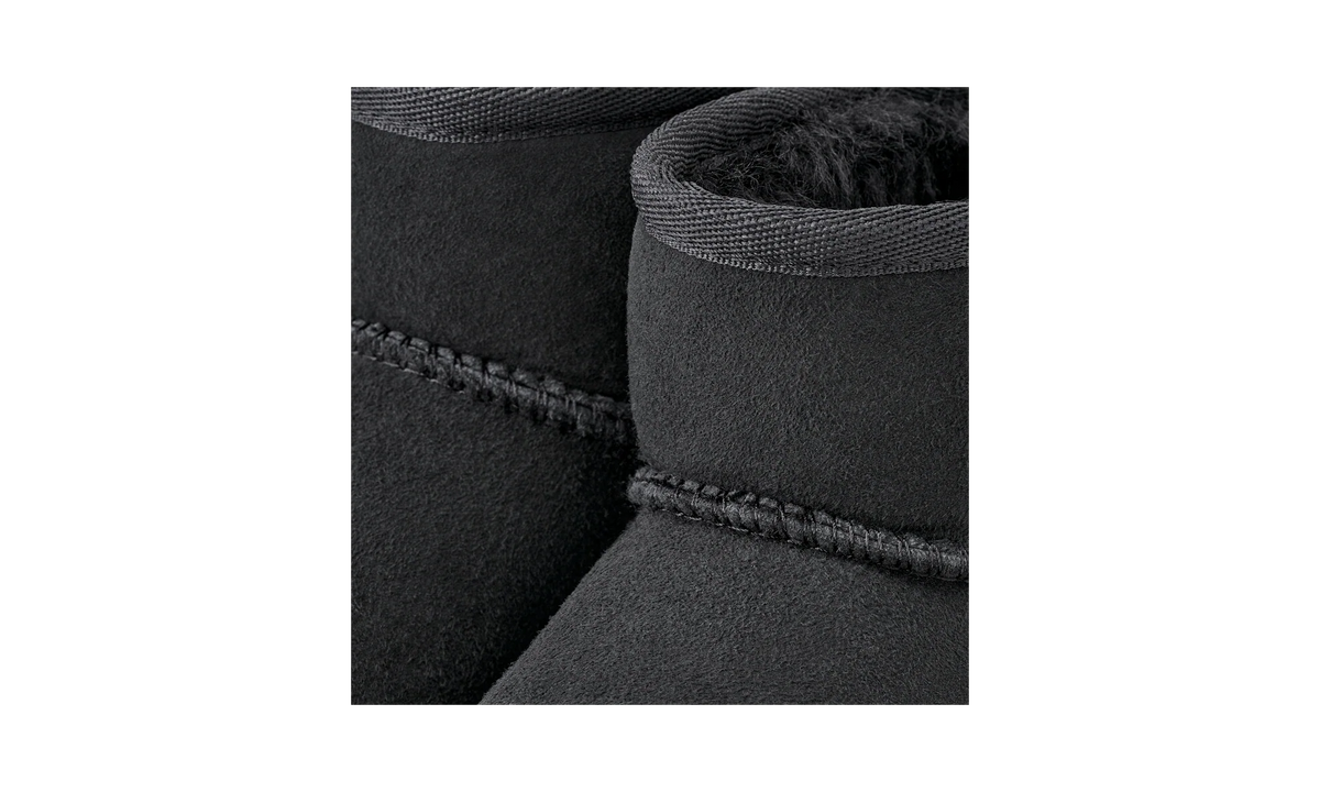 Overkicks - UGG Classic Mini II Boot Black (Toddler) (1017715T-BLK) - imagen 5