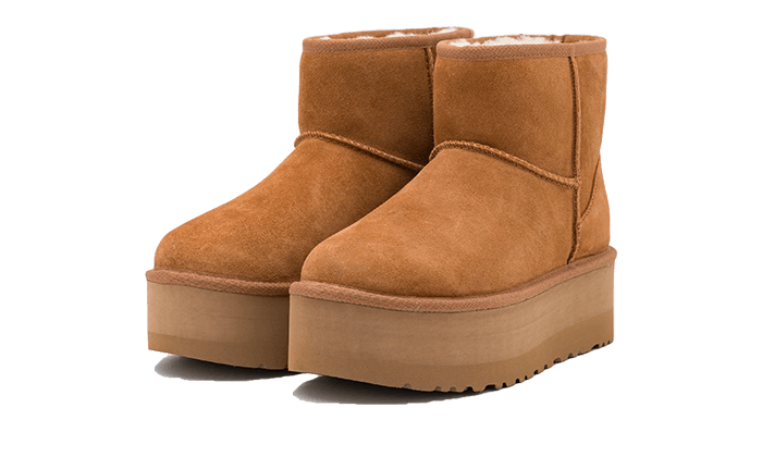 Overkicks - UGG Classic Mini Platform Boot Chestnut (Womens) (1134991-CHE) - par completo
