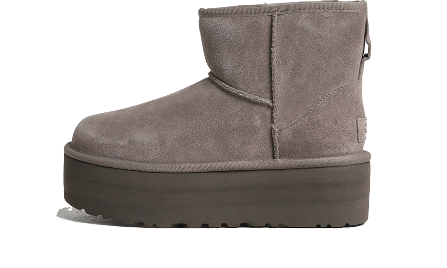 Overkicks - UGG Classic Mini Platform Boot Smoke Plum (Womens) (1134991-SKP) - vista lateral