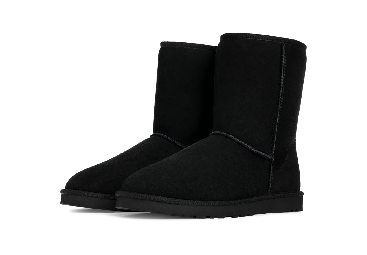 Overkicks - UGG Classic Short Boot Black (5800-BLK) - vista trasera