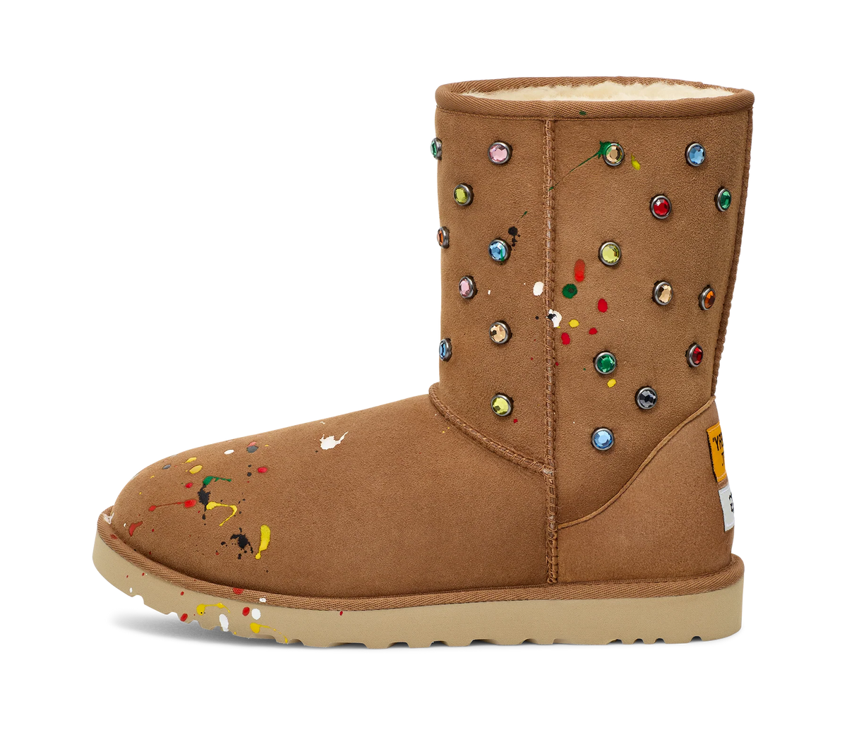 Overkicks - UGG Classic Short Boot Gallery Dept. Chestnut (1166953-CHE) - vista lateral