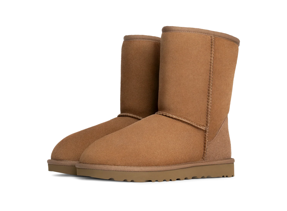Overkicks - UGG Classic Short II Boot Chestnut (Womens) (1016223-CHE) - vista trasera