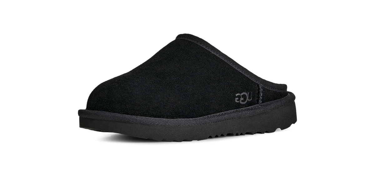 Overkicks - UGG Classic Slip-On Slipper Black (Kids) (1161030K-BLK) - imagen 2