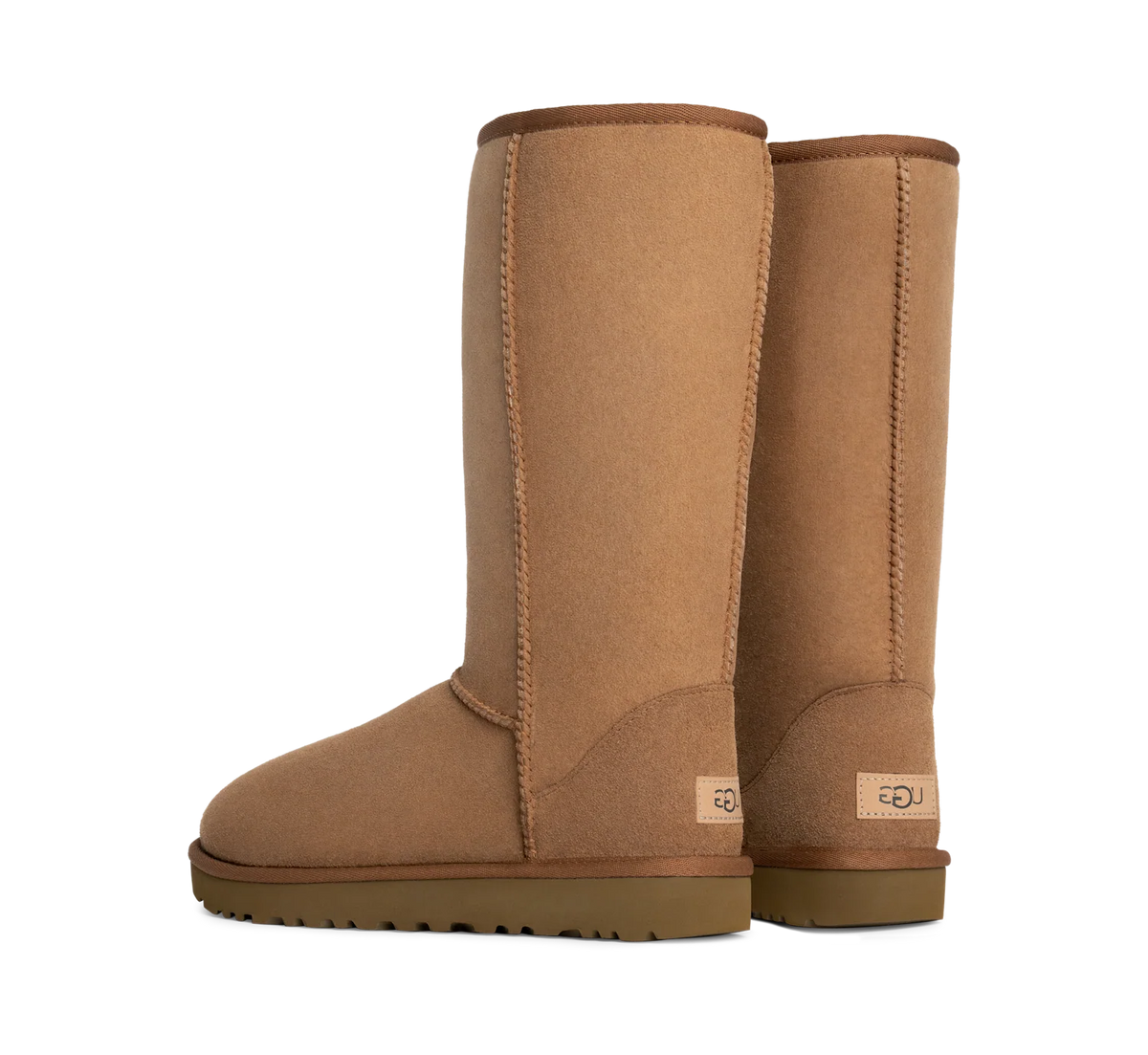 Overkicks - UGG Classic Tall II Boot Chestnut (Womens) (1016224-CHE) - vista trasera