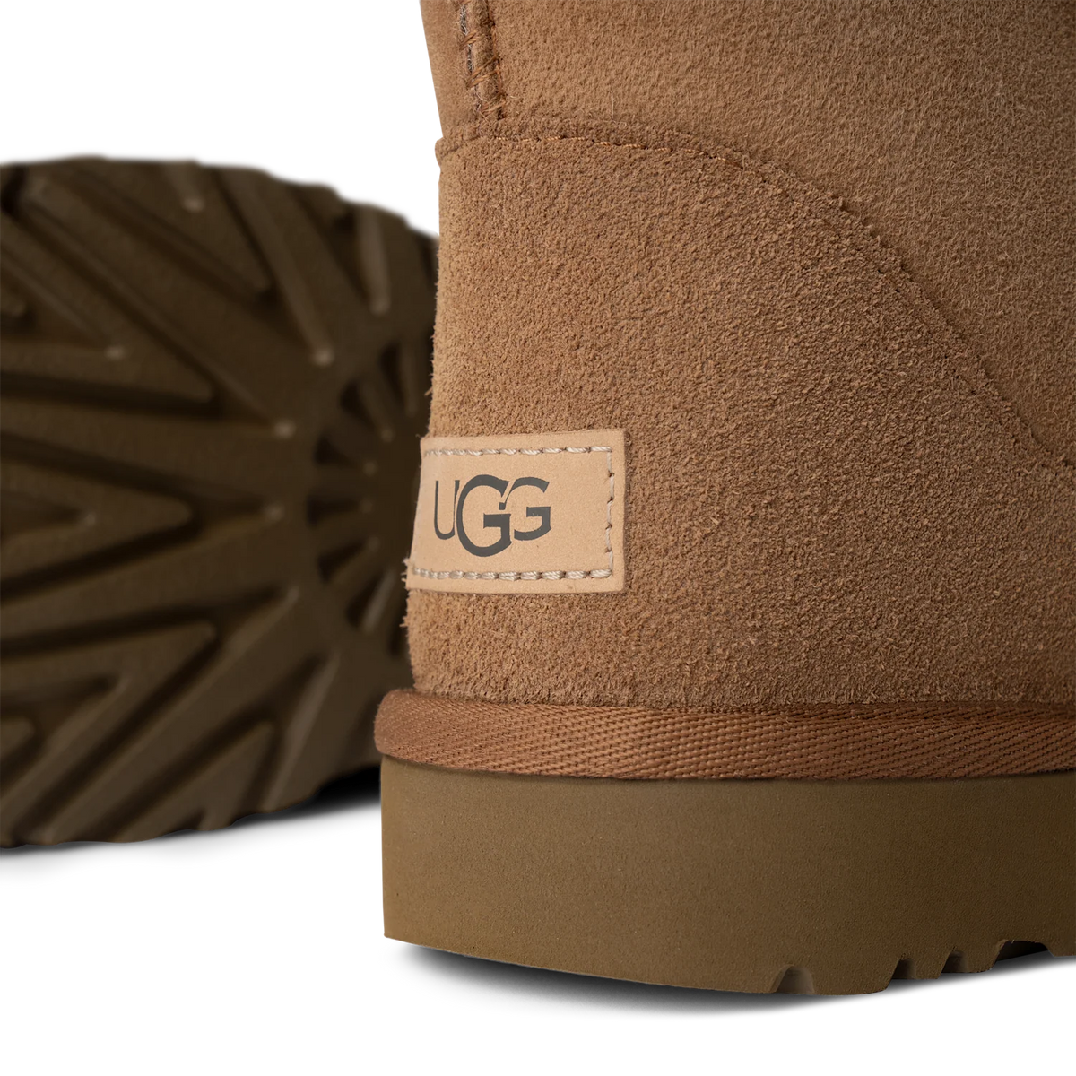 Overkicks - UGG Classic Tall II Boot Chestnut (Womens) (1016224-CHE) - detalle suela