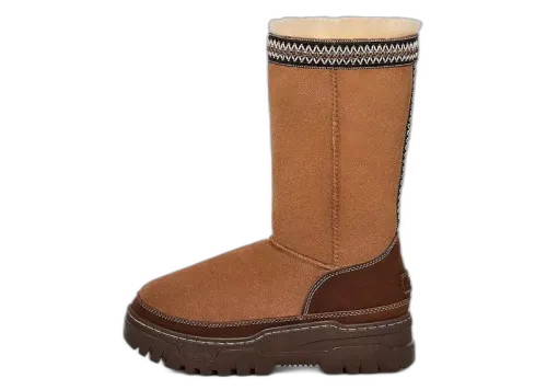 Overkicks - UGG Classic Tall TrailGazer Boot Chestnut (Women's) (1158323-CHE) - vista lateral