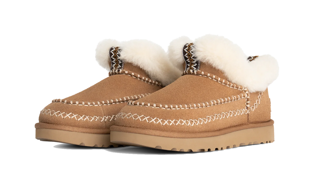 Overkicks - UGG Classic Ultra Mini Alpine Boot Chestnut (Womens) (1158224-CHE) - vista trasera