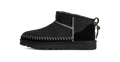 UGG Classic Ultra Mini Biarritz Boot Black (Women's)