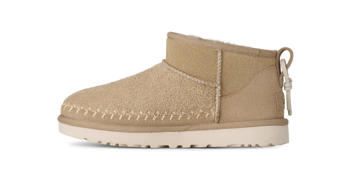 Overkicks - UGG Classic Ultra Mini Biarritz Boot Mustard Seed (Womens) (1171538-MDSD) - par completo