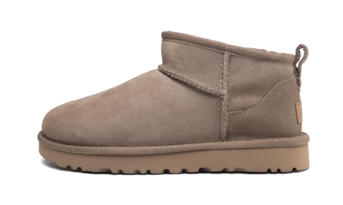 Overkicks - UGG Classic Ultra Mini Boot Antilope (Womens) (1116109-ALP) - vista lateral