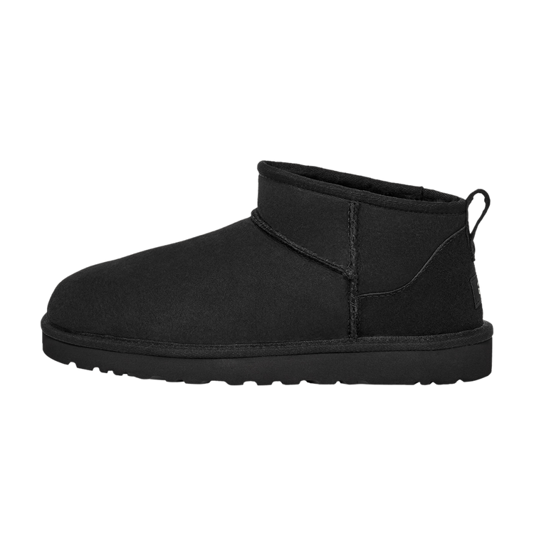 Overkicks - UGG Classic Ultra Mini Boot Black (1137391-BLK) - vista lateral