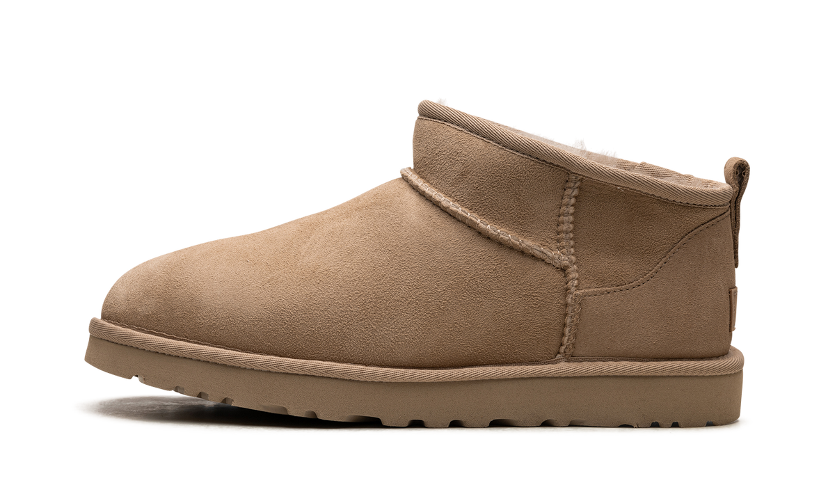 Overkicks - UGG Classic Ultra Mini Boot Brown Driftwood (Womens) (1116109-DRI) - vista lateral