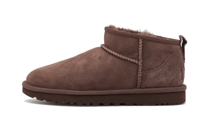Overkicks - UGG Classic Ultra Mini Boot Burnt Cedar (Womens) (1116109-BCDR) - vista lateral