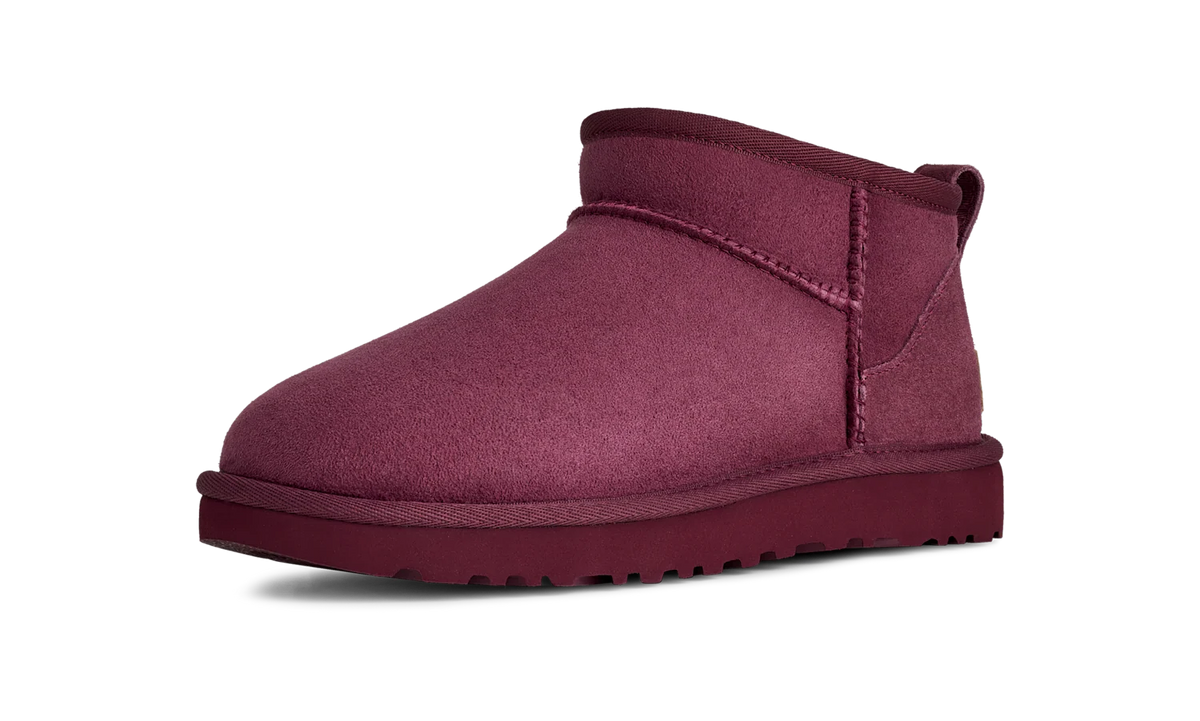 Overkicks - UGG Classic Ultra Mini Boot Burnt Magenta (Womens) (1116109-BNTM) - vista trasera