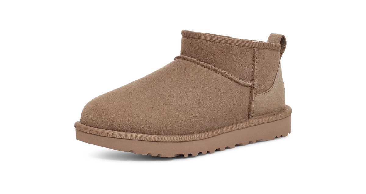 Overkicks - UGG Classic Ultra Mini Boot Caribou (Womens) (1116109-CRBO) - vista trasera