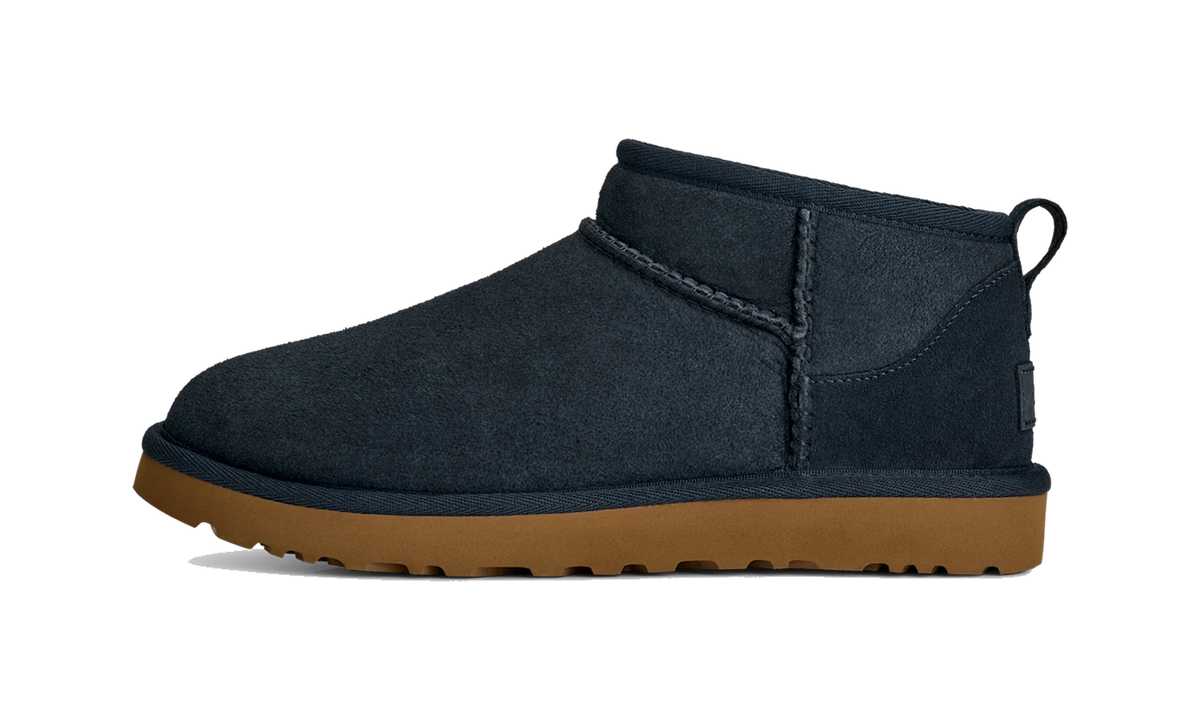 Overkicks - UGG Classic Ultra Mini Boot Dark Indigo (Womens) (1116109-DKN) - vista lateral