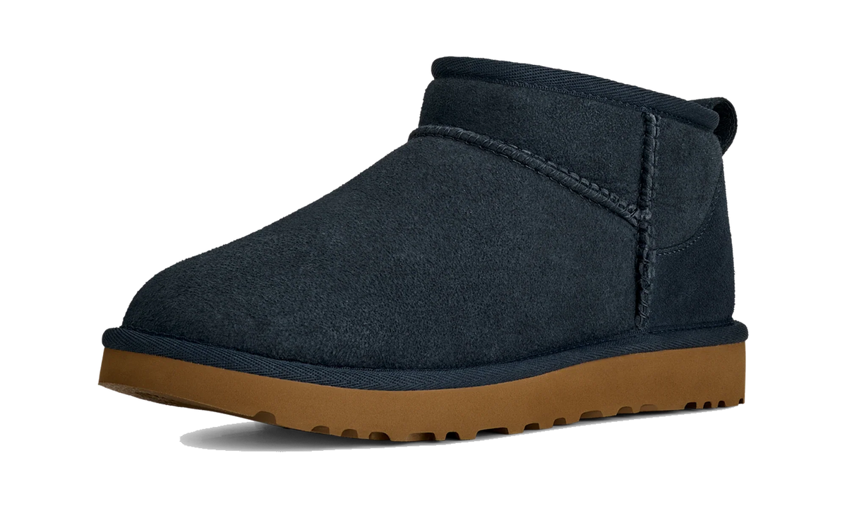 Overkicks - UGG Classic Ultra Mini Boot Dark Indigo (Womens) (1116109-DKN) - vista trasera