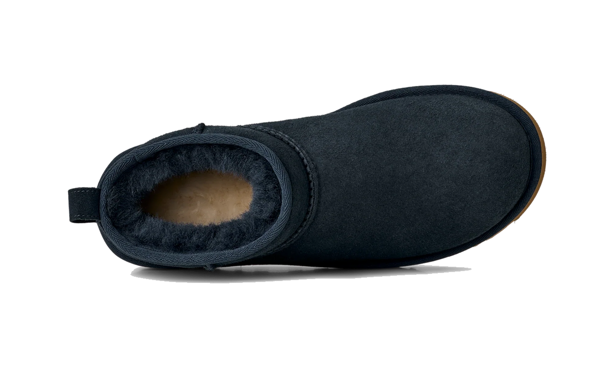 Overkicks - UGG Classic Ultra Mini Boot Dark Indigo (Womens) (1116109-DKN) - detalle talon
