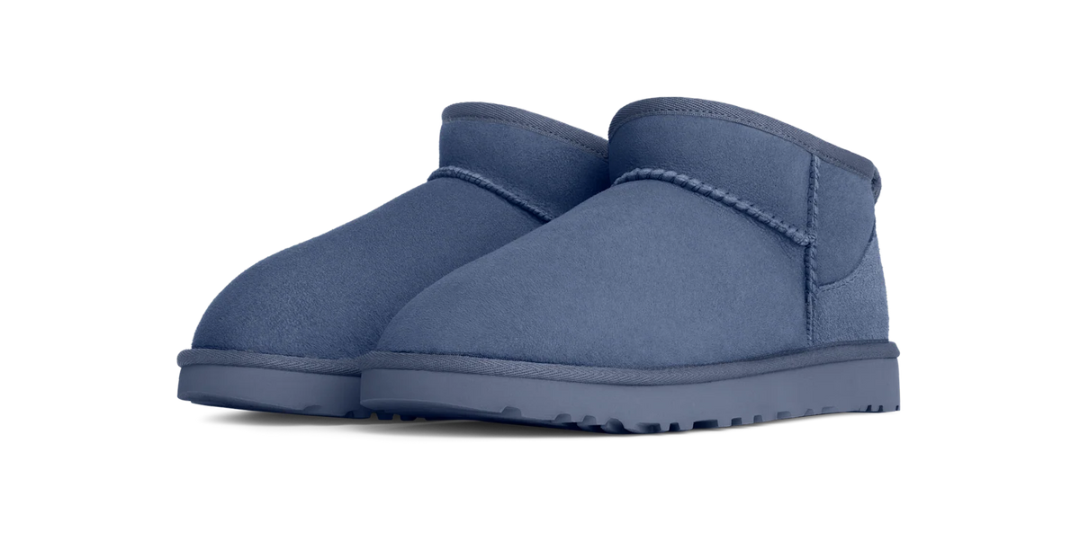 Overkicks - UGG Classic Ultra Mini Boot Desert Blue (Womens) (1116109-DTB) - vista trasera