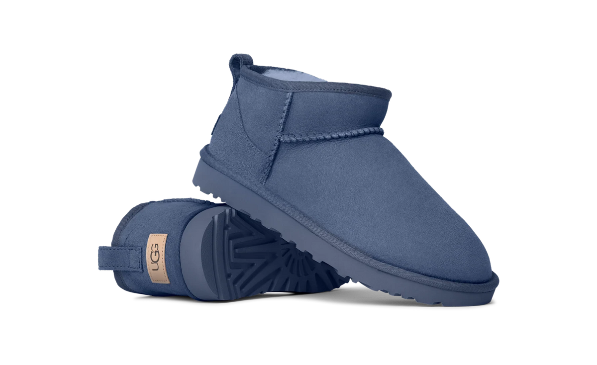 Overkicks - UGG Classic Ultra Mini Boot Desert Blue (Womens) (1116109-DTB) - par completo