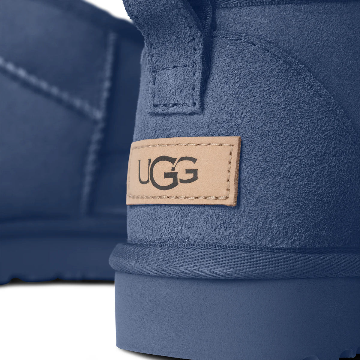 Overkicks - UGG Classic Ultra Mini Boot Desert Blue (Womens) (1116109-DTB) - detalle suela