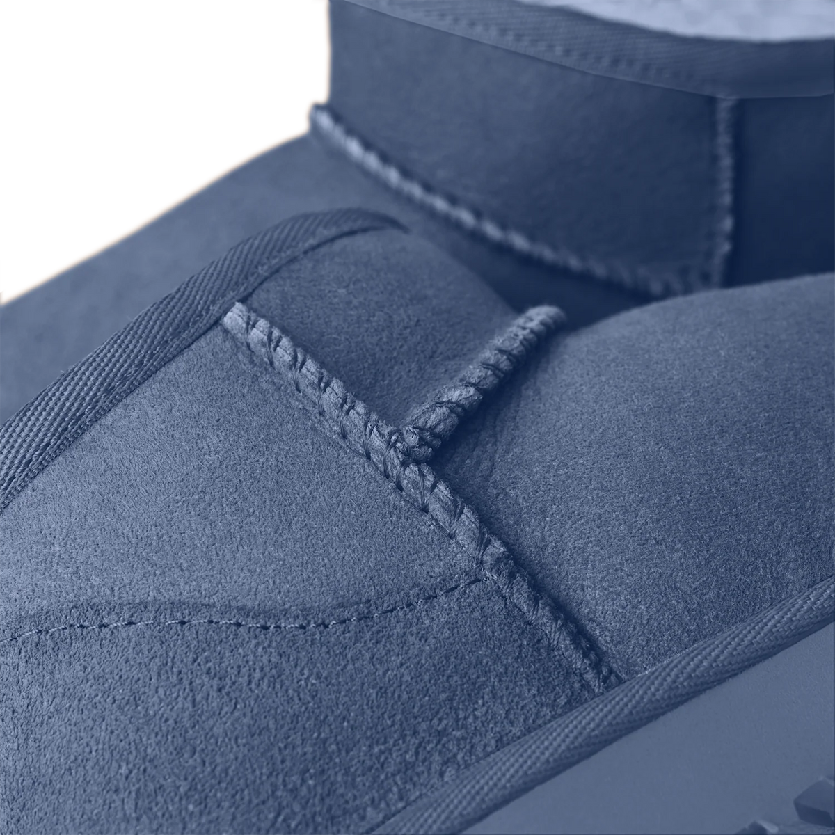 Overkicks - UGG Classic Ultra Mini Boot Desert Blue (Womens) (1116109-DTB) - vista superior