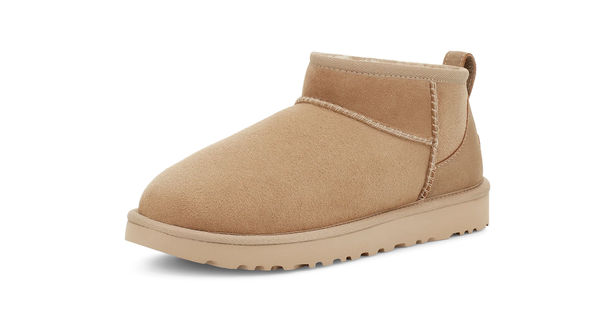 Overkicks - UGG Classic Ultra Mini Boot Mustard Seed (Womens) (1116109-MDSD) - vista trasera