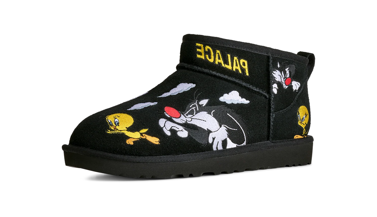 Overkicks - UGG Classic Ultra Mini Boot Palace x Looney Tunes Black (1181891-BLK) - par completo