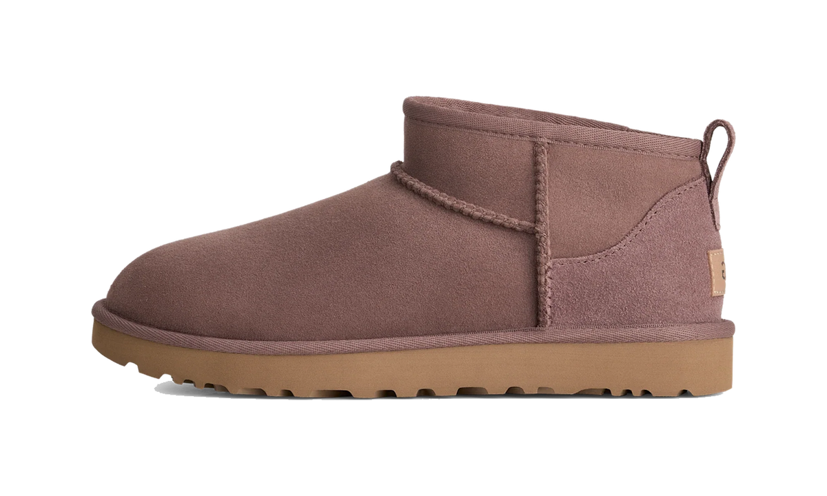 Overkicks - UGG Classic Ultra Mini Boot Portobello (Womens) (1116109-PRTBL) - vista lateral