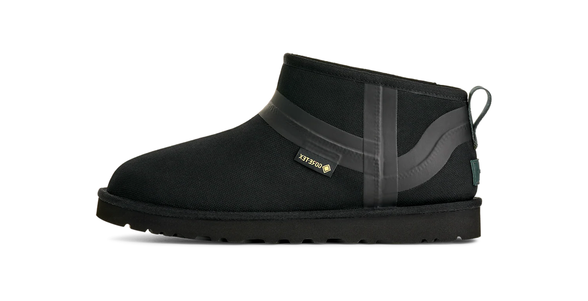 Overkicks - UGG Classic Ultra Mini Boot Reese Cooper Black (1174071-BLK) - vista lateral