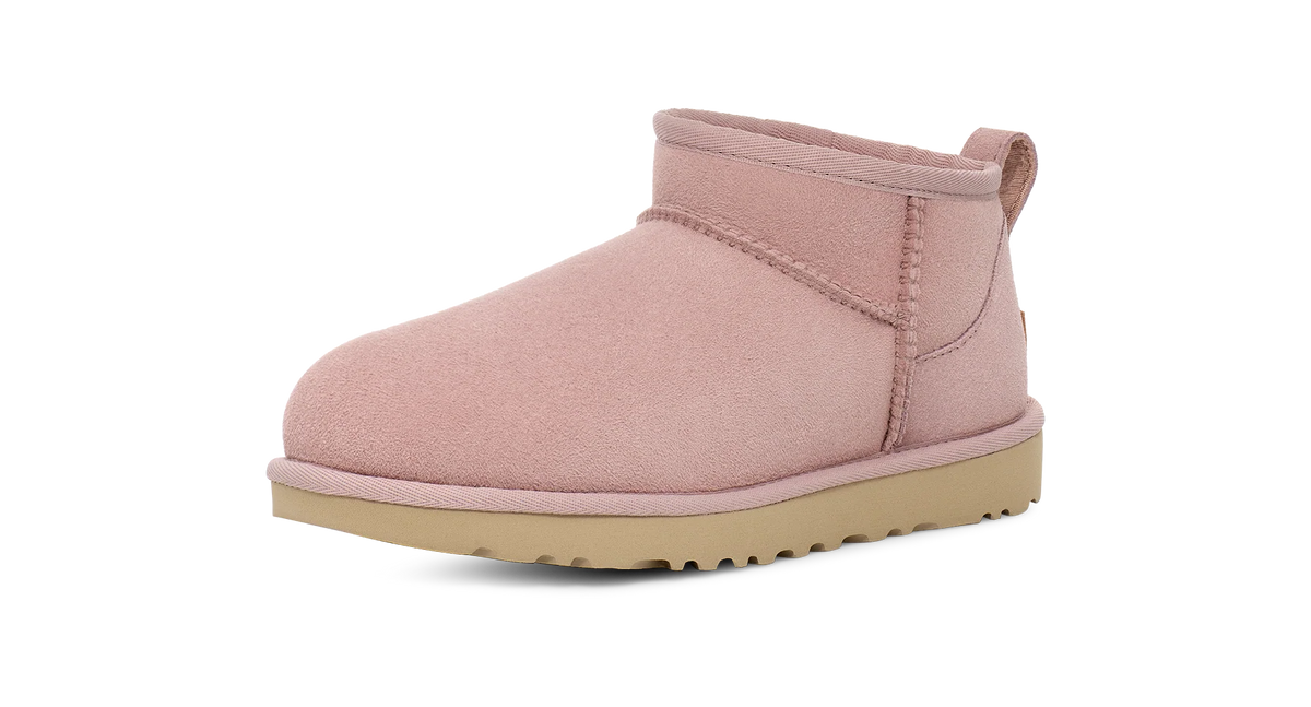 Overkicks - UGG Classic Ultra Mini Boot Rose Grey (Womens) (1116109-RSGRY) - vista trasera
