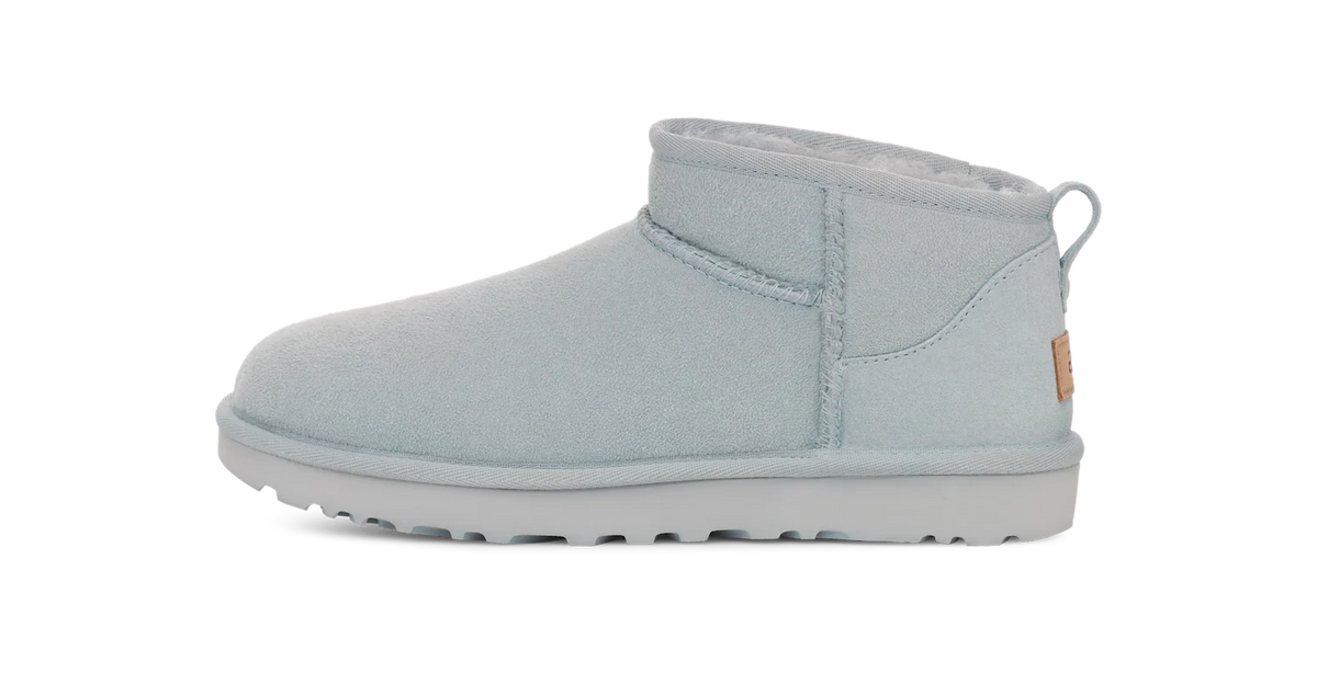 Overkicks - UGG Classic Ultra Mini Boot Sea Foam (Womens) (1116109-SFOA) - vista lateral