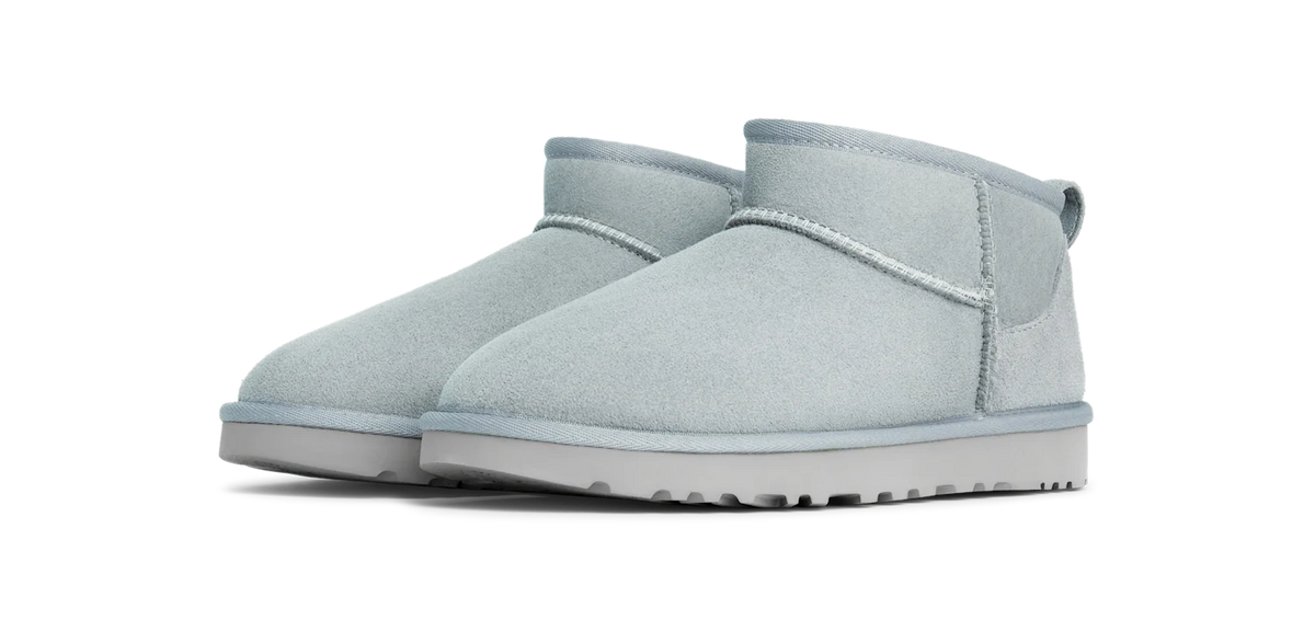 Overkicks - UGG Classic Ultra Mini Boot Sea Foam (Womens) (1116109-SFOA) - vista trasera