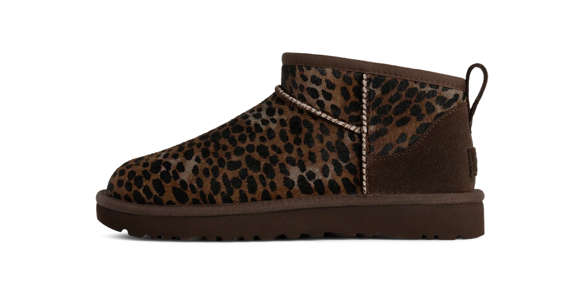 Overkicks - UGG Classic Ultra Mini Caspian Boot Burnt Cedar (Womens) (1158328-BCDR) - vista lateral