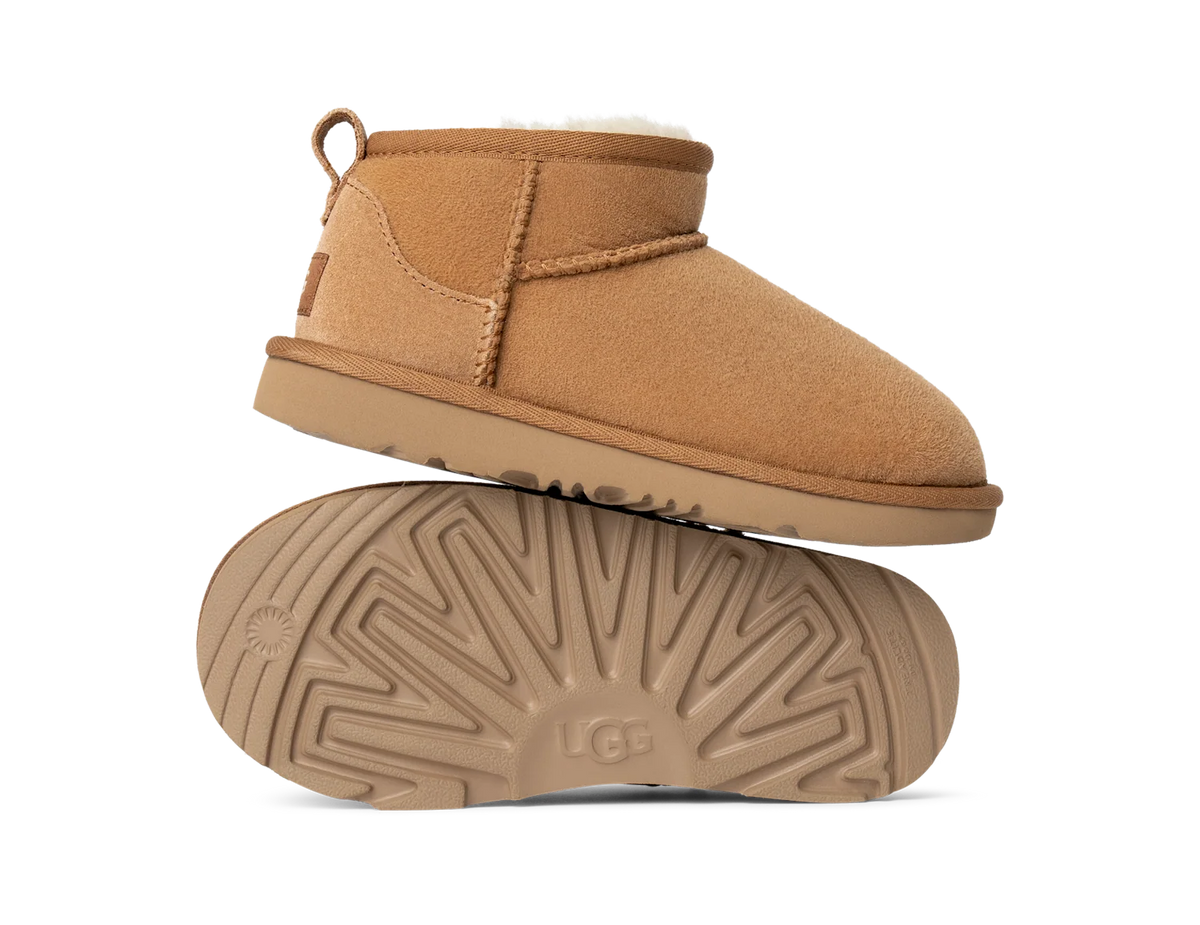 Overkicks - UGG Classic Ultra Mini Chestnut (Kids) (1130750K-CHE) - imagen 3