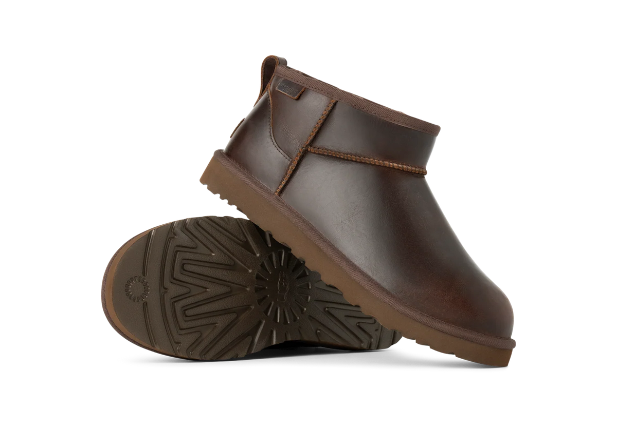 Overkicks - UGG Classic Ultra Mini LTHR Regen Boot Ironwood (1158191-IWD) - par completo