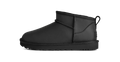 UGG Classic Ultra Mini Leather Boot Black (Women's)