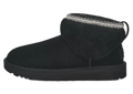 UGG Classic Ultra Mini Maxi Curly Boot Black (Women's)