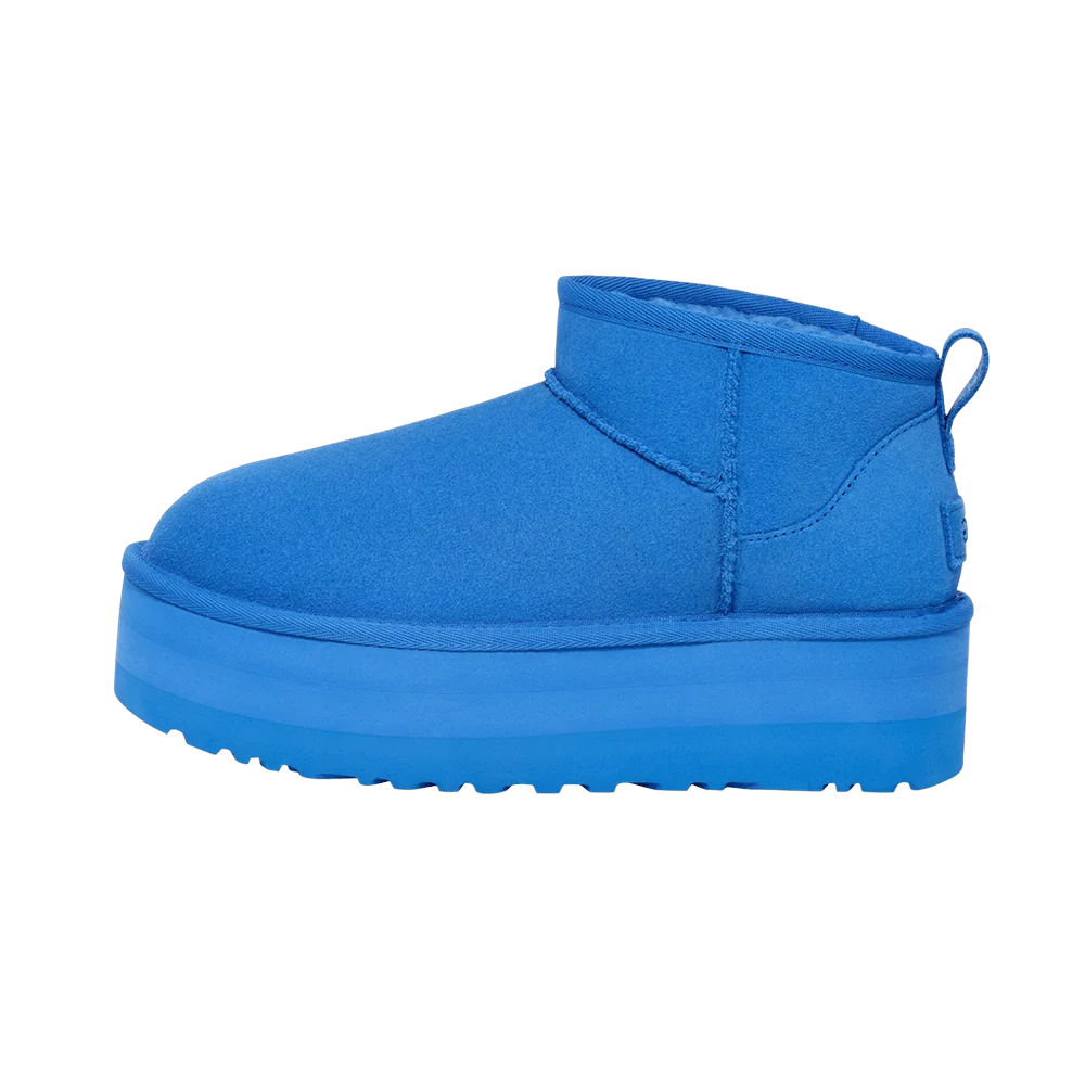 Overkicks - UGG Classic Ultra Mini Platform Boot Big Sky (Womens) (1135092-BGSK) - vista trasera