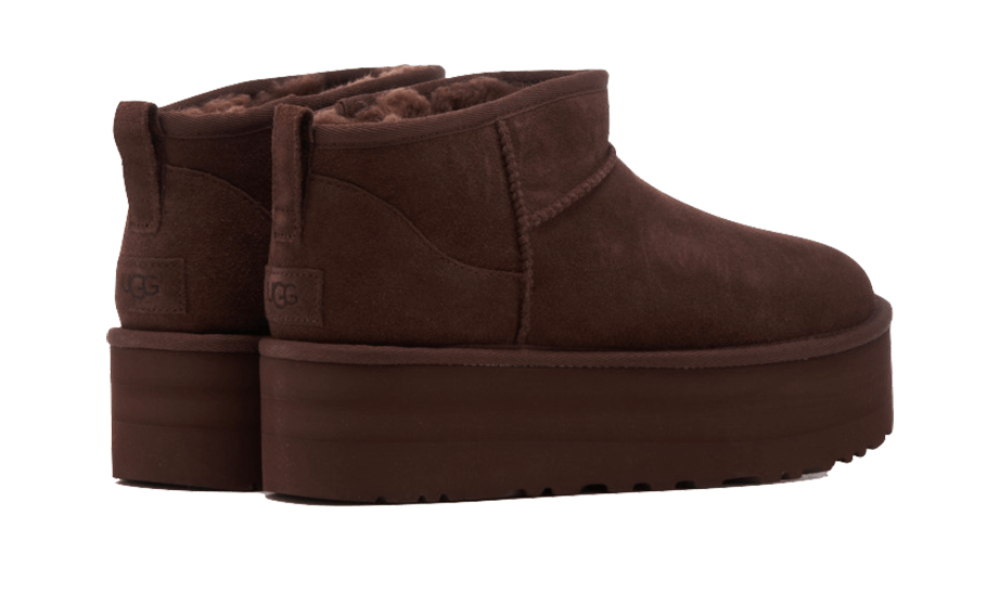 Overkicks - UGG Classic Ultra Mini Platform Boot Burnt Cedar (Womens) (1135092-BCDR) - par completo