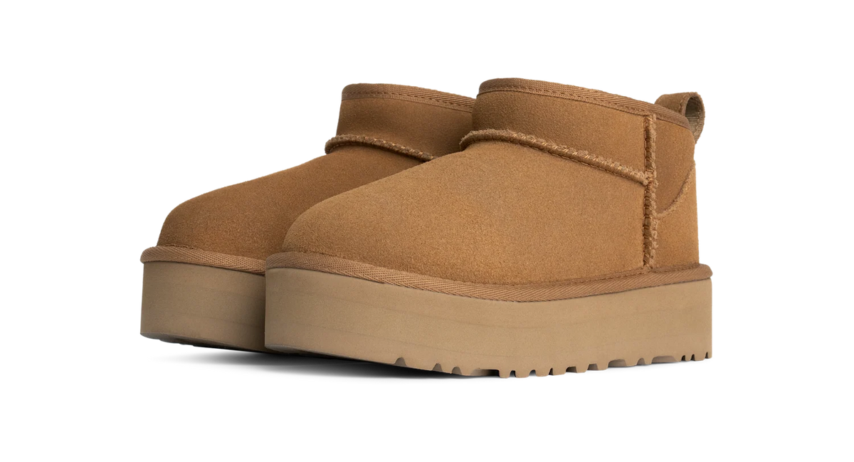 Overkicks - UGG Classic Ultra Mini Platform Boot Chestnut (Kids) (1157791K-CHE) - imagen 2