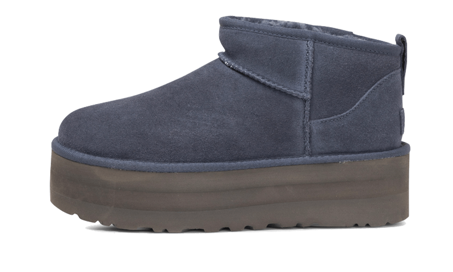 Overkicks - UGG Classic Ultra Mini Platform Boot Eve Blue (Women's) (1135092-EVB) - vista lateral