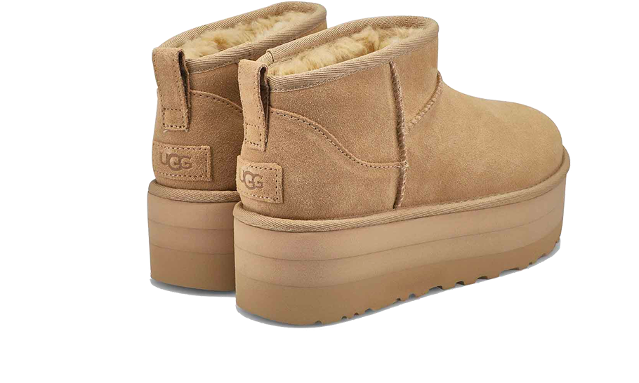 Overkicks - UGG Classic Ultra Mini Platform Boot Mustard Seed (Womens) (1135092-MDSD) - par completo