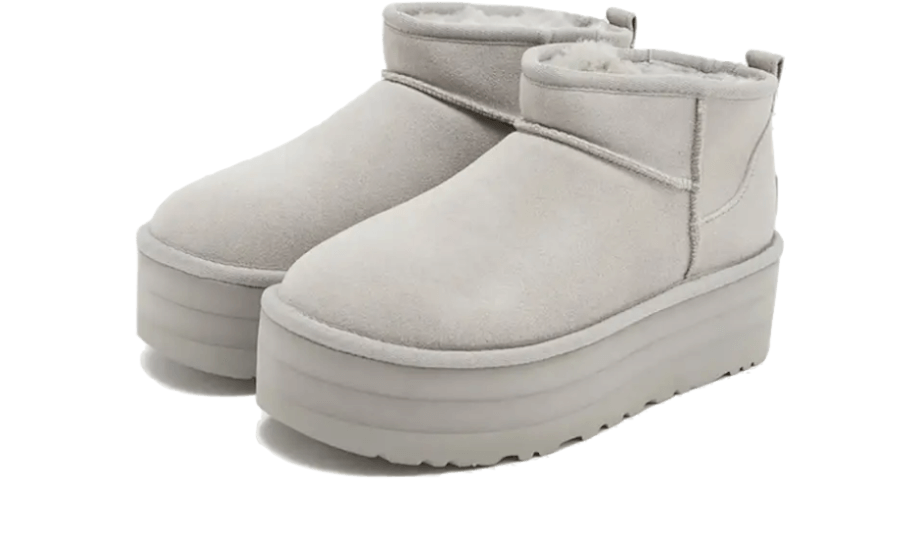Overkicks - UGG Classic Ultra Mini Platform Boot Seal (Womens) (1135092-SEL) - vista trasera