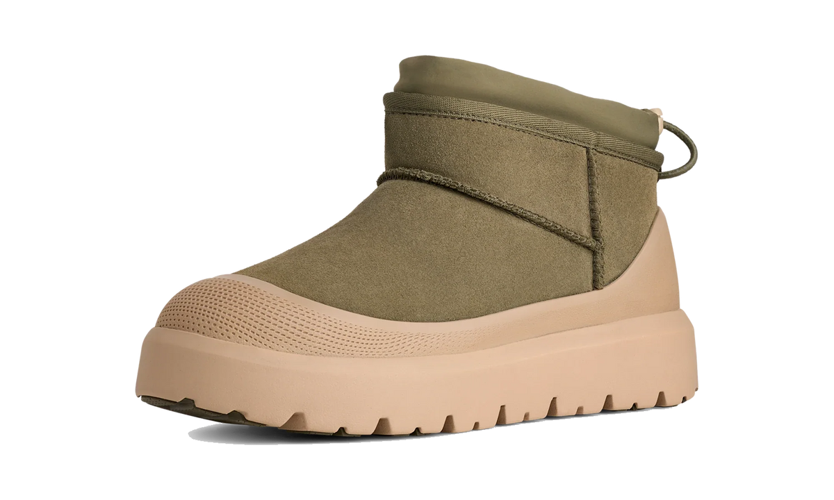 Overkicks - UGG Classic Ultra Mini Weather Hybrid Boot Burnt Olive Mustard Seed (1174196-BOMS) - vista trasera